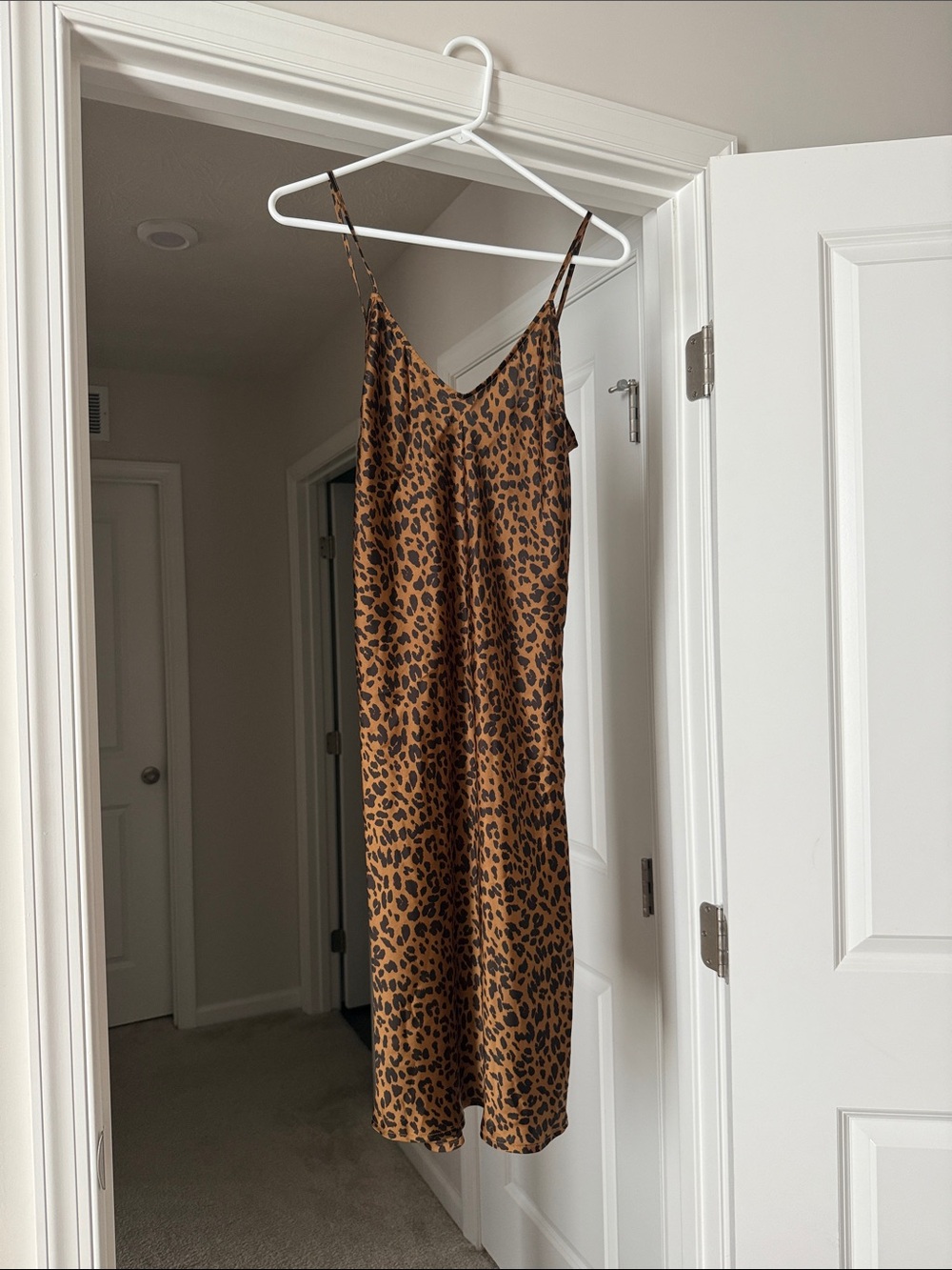 a new day Leopard Slip Dress - Brown & Black